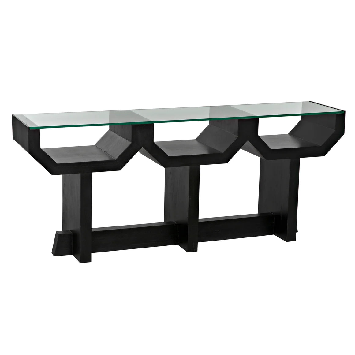 Ando Console - Hand Rubbed Black
