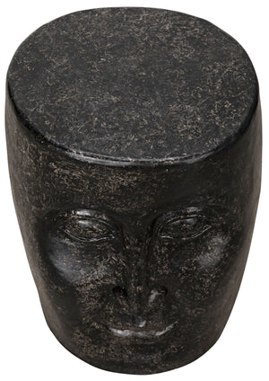 Head Side Table - Black Fiber Cement