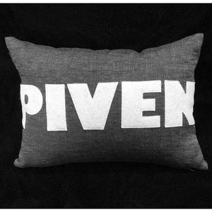 Piven Rectangular Pillow - Grey Linen