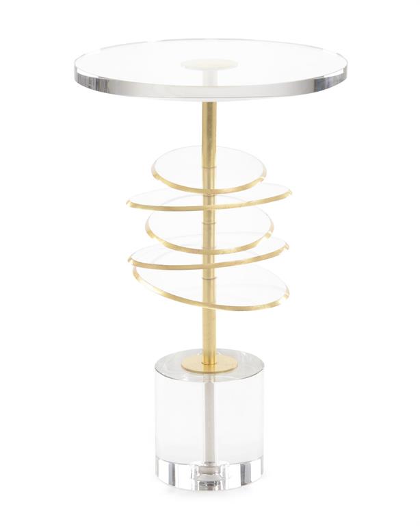 Acrylic Discs Martini Table