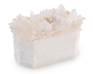 Crystals on White Box