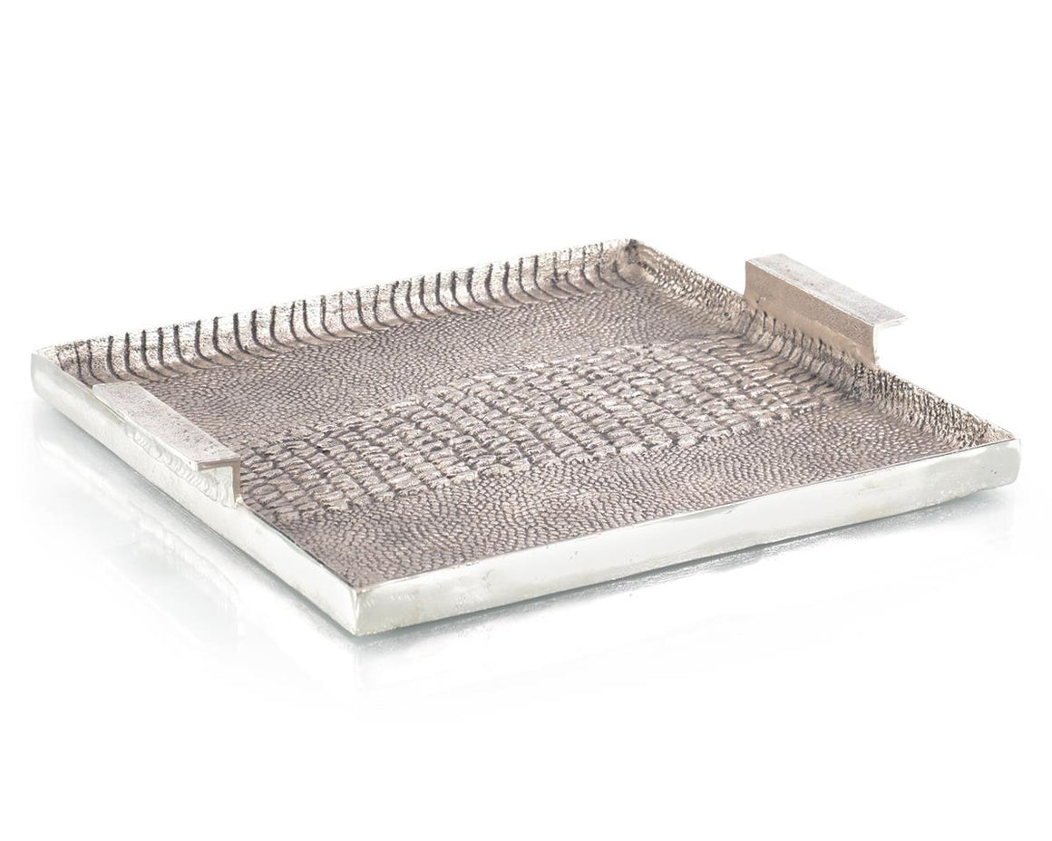 Alligator Textured Aluminum Tray I