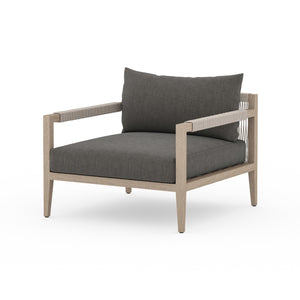Sherwood Outdoor Chair-Brown/Charcoal
