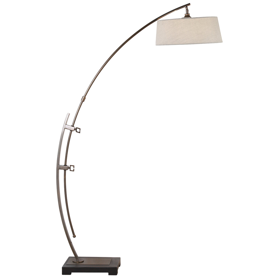 Calogero Bronze Arc Floor Lamp
