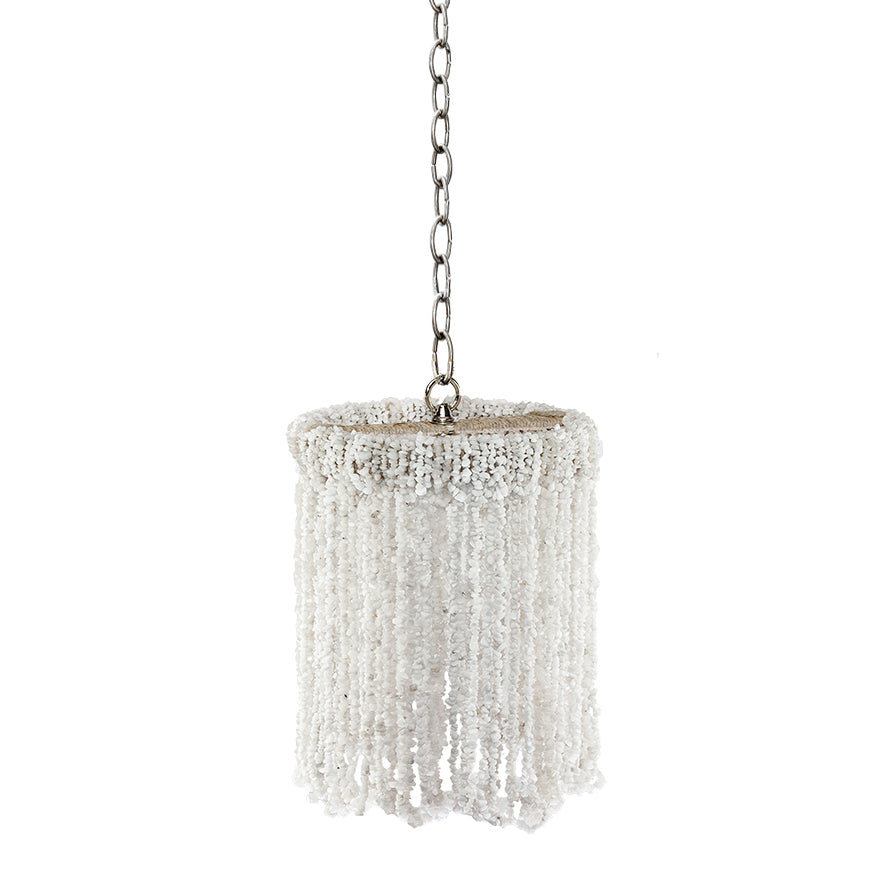 10" Lily Beaded Quartz Chandelier – 5 Colors