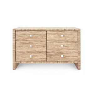 Papyrus Extra Large 6-Drawer in Natural | Morgan Collection | Villa & House