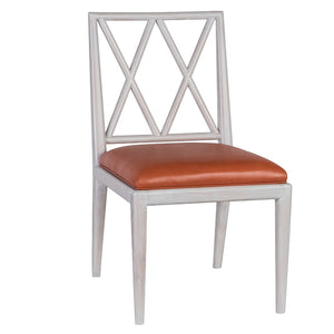 Milton X-Back Armless Side Chair