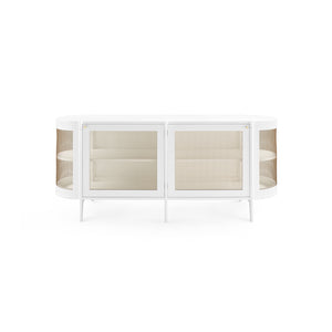 2-Door Cabinet in White | Nadia Collection | Villa & House
