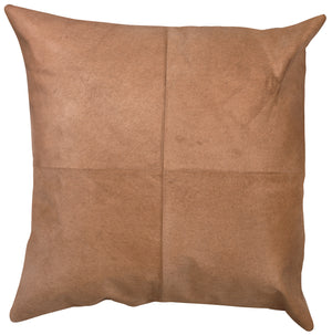 Buff Leather Pillow