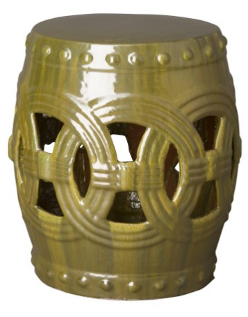 Eternity Garden Stool - Tea Green