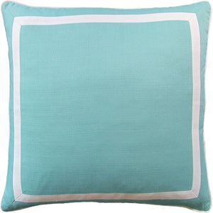 Mitered Border Indoor/Outdoor Pillow – Custom Colors