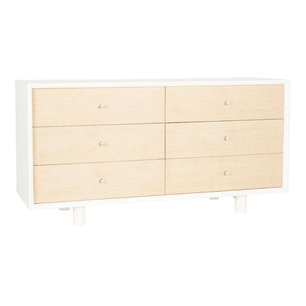Zoe Six Drawer Dresser with Veneer