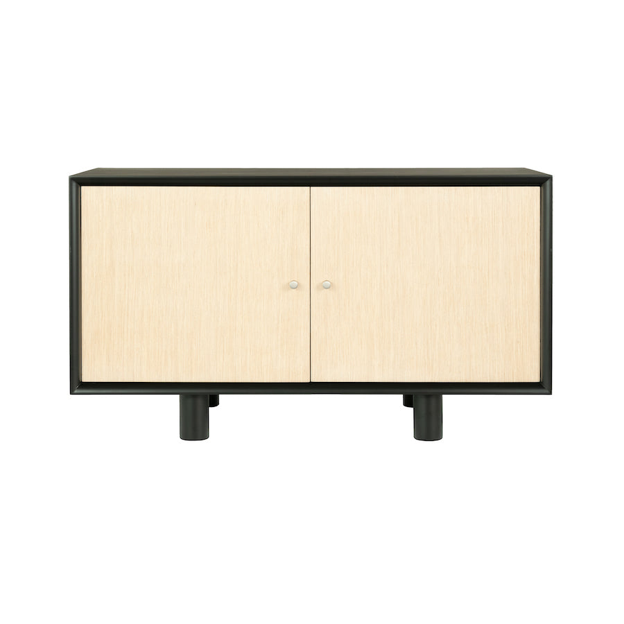 Zoe Mini Two Door Entertainment Console with Veneer