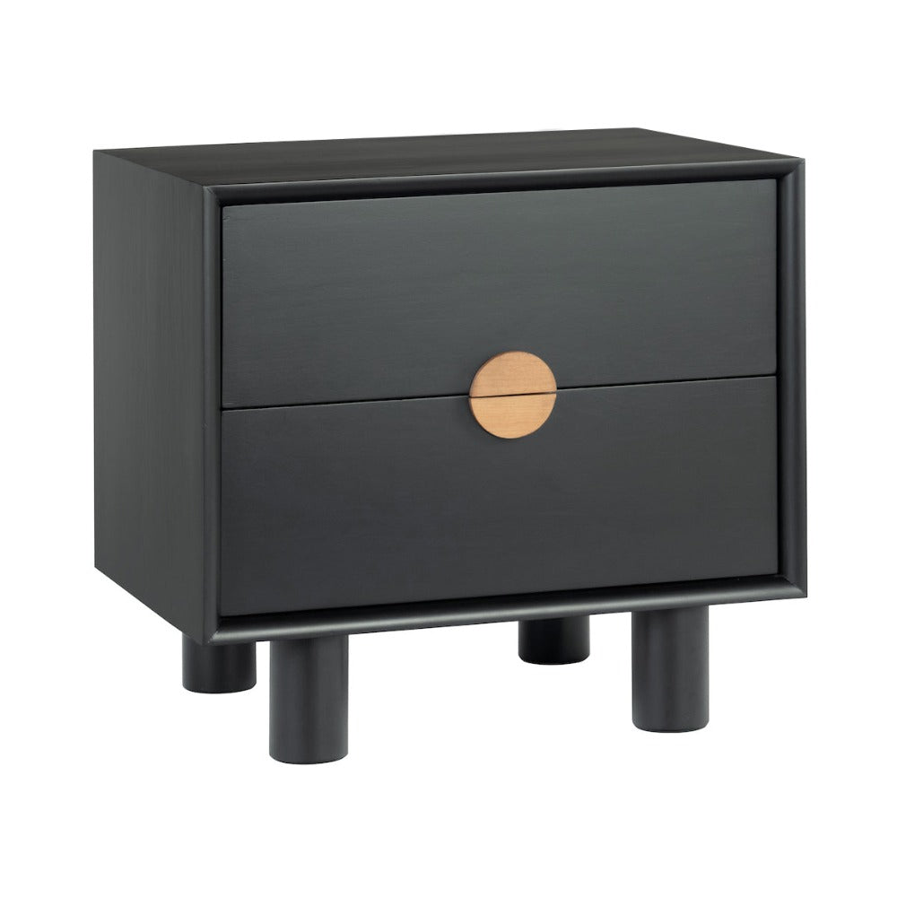 Zoe Mini Two Drawer Nightstand