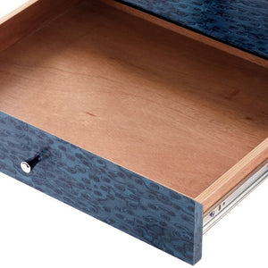 1-Drawer Side Table - Deep Blue | Alessandra Collection | Villa & House