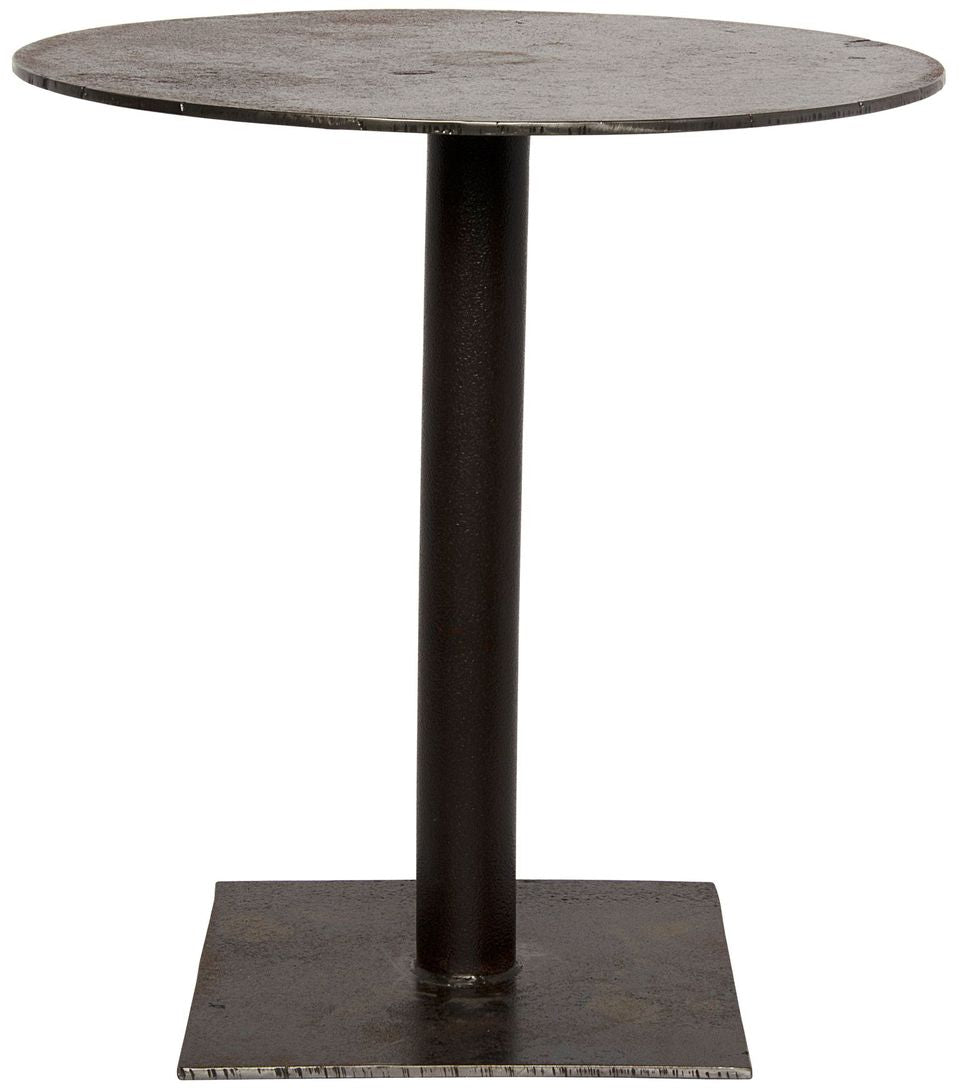 Mies Side Table - Black Steel