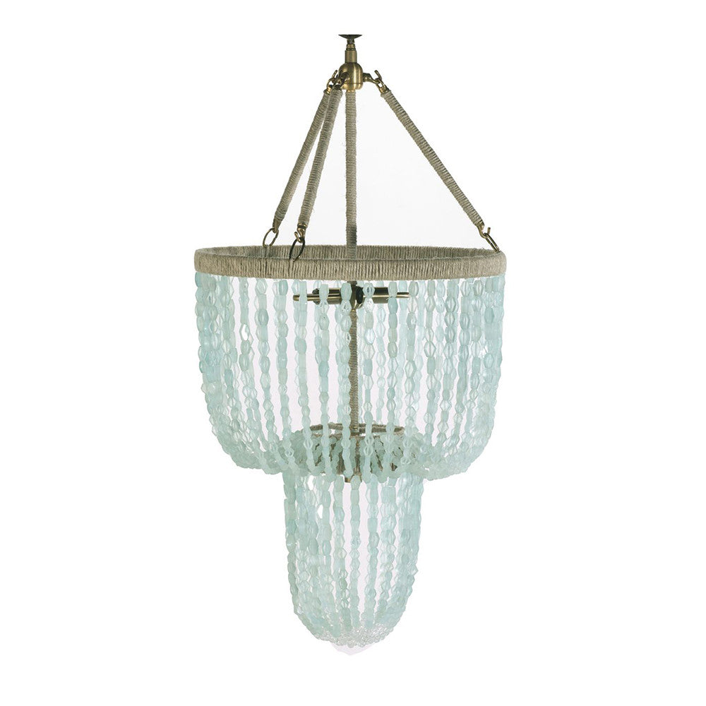 Carmen Beaded Chandelier – Recycled Coke Bottle Beads