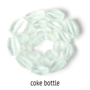 30" Orbit Beaded Chandelier – Recycled Coke Bottle Beads