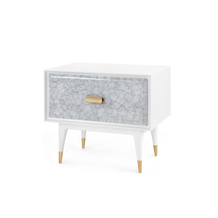 1-Drawer Side Table - Gray | Elisa Collection | Villa & House