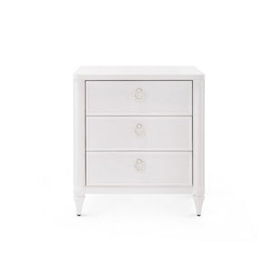 3-Drawer Side Table - White | Fairfax Collection | Villa & House