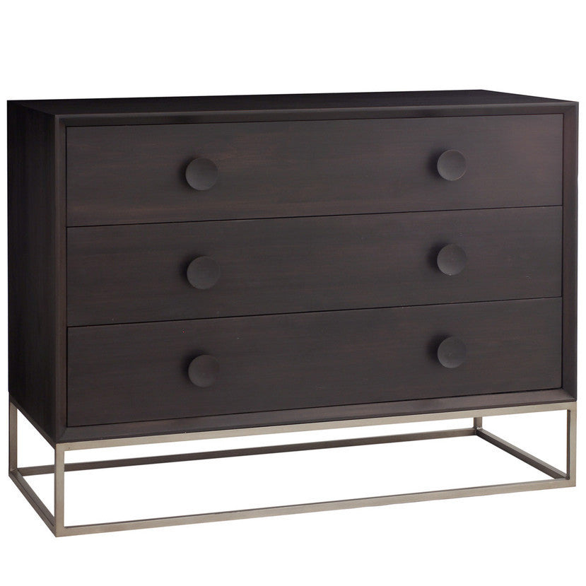 Furniture - Spencer Three Drawer Dresser - Cocoa Bean ( 28 Finish & 3 Frame Options )