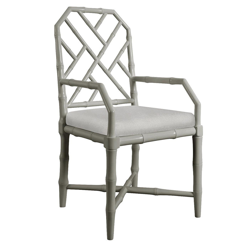 Arm Chair — Grey Lacquer | Regency Collection | Villa & House