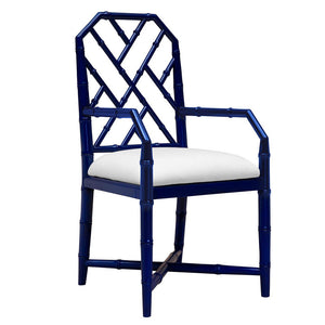 Arm Chair — Navy Lacquer | Regency Collection | Villa & House