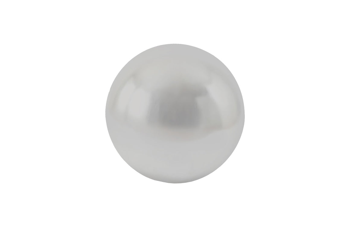 Floor Ball, Medium, Silver Leaf