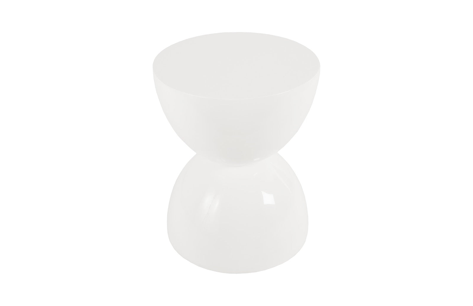 Totem Stool, White Gel Coat, LG