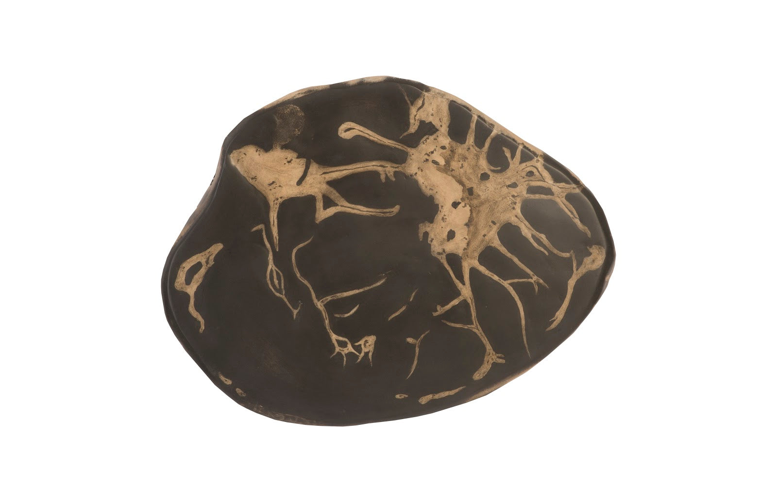 Cast Petrified Wood Wall Tile, Resin