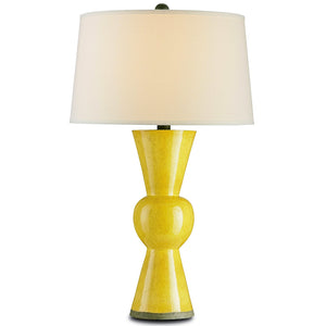 Lighting - Upbeat Table Lamp – Yellow