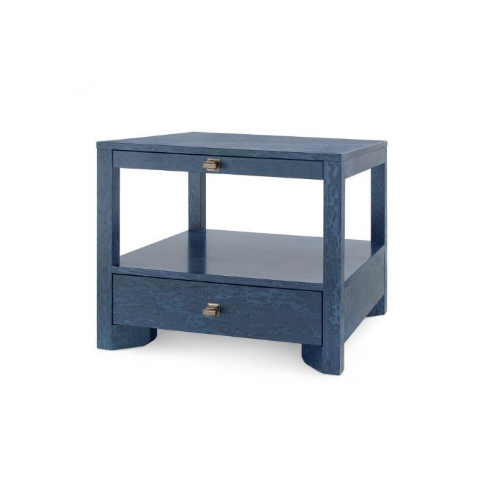 1-Drawer Side Table - Deep Navy | Lugano Collection | Villa & House