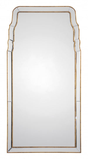 Mirrors - Queen Anne Mirror - Antique Gold