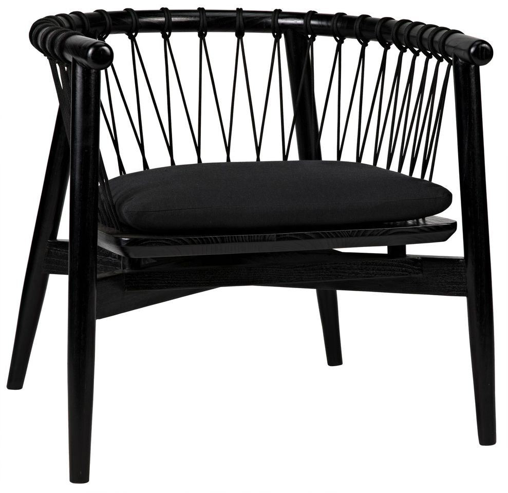 Hector Chair -  Charcoal Black