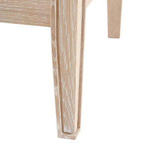 1-Drawer Side Table - Bleached Cerused Oak | Paola Collection | Villa & House