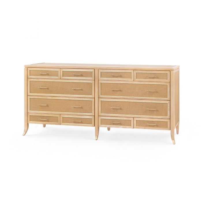12-Drawer - Natural and Camel | Paulina Collection | Villa & House