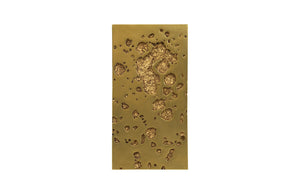Splotch Rectangle Gold Wall Art