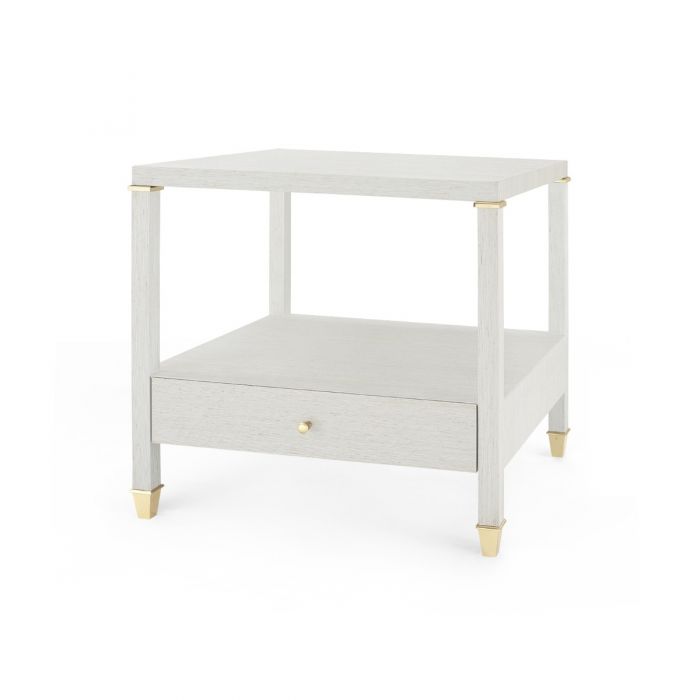 1-Drawer Side Table - Silver | Pascal Collection | Villa & House