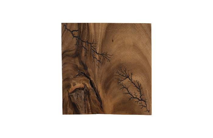 Lightning Wall Tile, Chamcha Wood