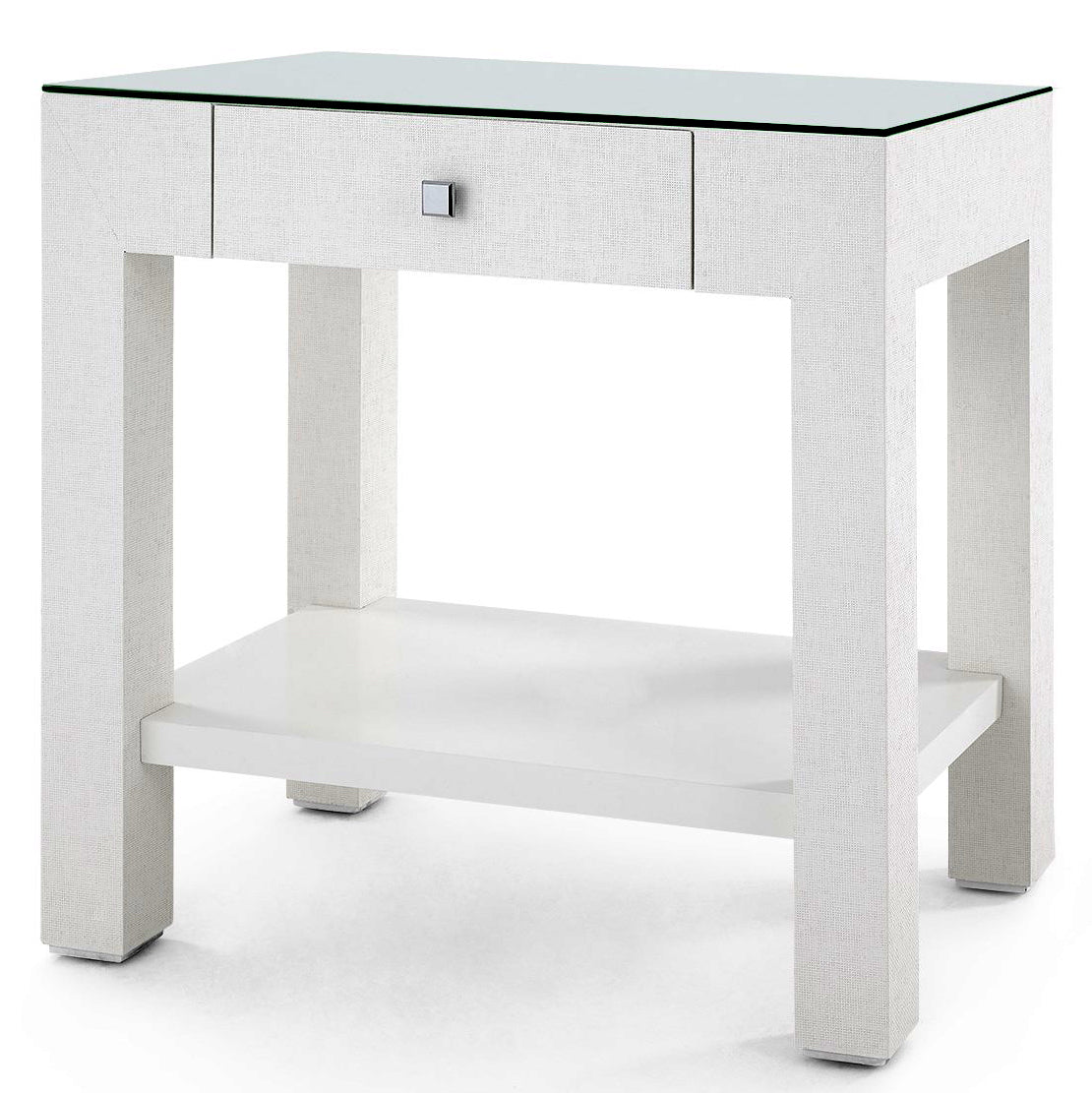 1-Drawer Accent Table – White | Valentina Collection | Villa & House