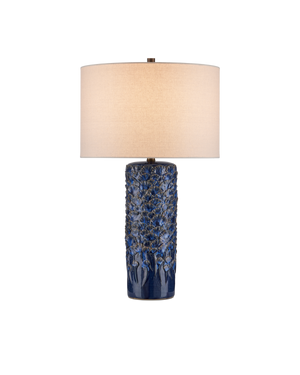 Fairmont Dark Blue Table Lamp