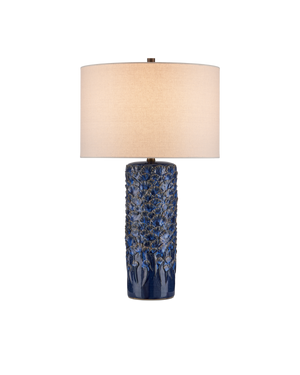 Fairmont Dark Blue Table Lamp