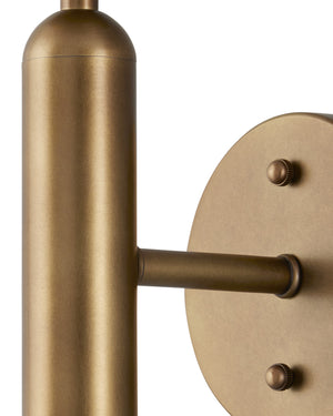 Barbican Single-Light Brass Wall Sconce