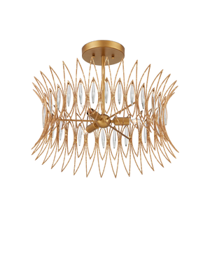 Marquise Semi-Flush Mount