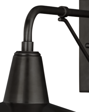 Mariner Black Outdoor Wall Sconce