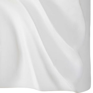 Uttermost Snowdrift Scultped White Wall Decor, S/4