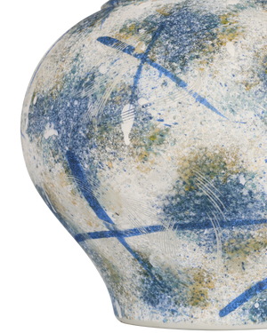 Jackson Blue & White Vase