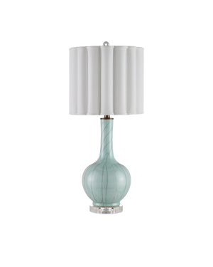 Celadon Crackle Table Lamp