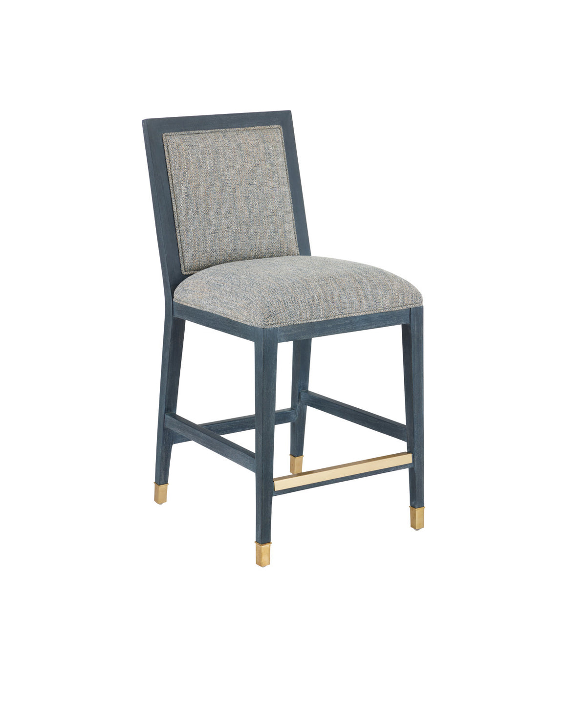 Santos Vintage Navy Counter Stool, Barrett Dusk