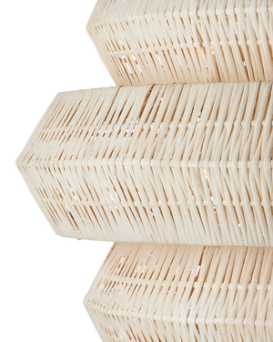 Antibes Small White Chandelier